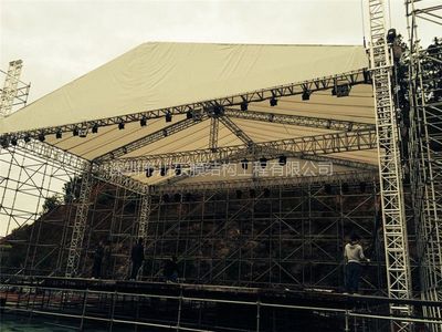 深圳舞臺篷布定制 小舞臺遮陽防水設計安裝一體化解決方案